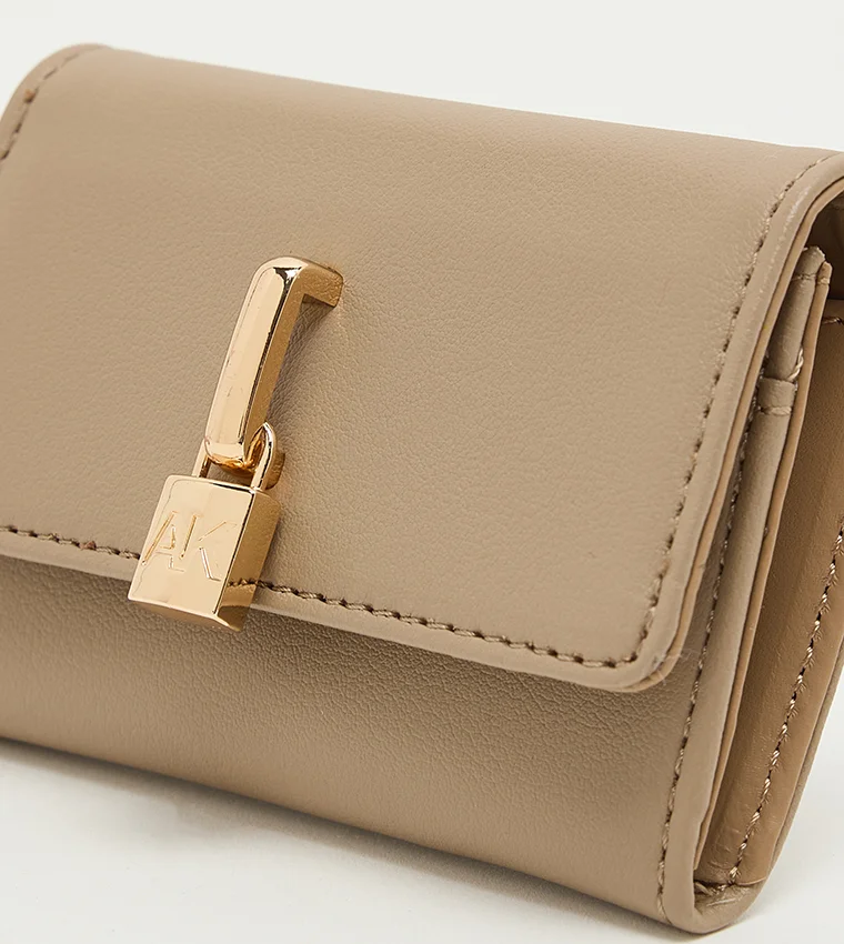 Anne Klein  Anne Klein Logo Detail Flap Wallet for Women | Best Price UAE